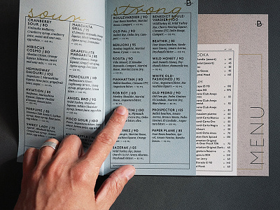 Menu for Benedict Daily Bar brandidentity brandingidentity corporateidentity design designideas designlogo graphicsdesign identity identitydesign logo logotype menudesign