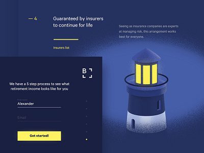 Landing details flat lighthouse login
