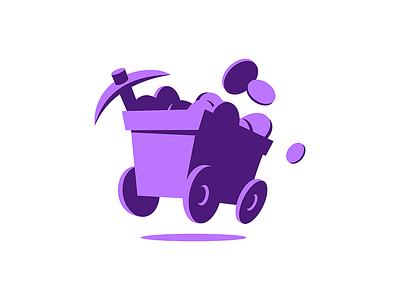 Crypto Cart bitcoin cart crypto cryptocurrency mine minecart mining