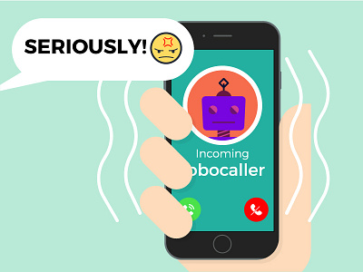 Most Aggravating Thing- RoboCallers annoying calling no end in sight phone wtf