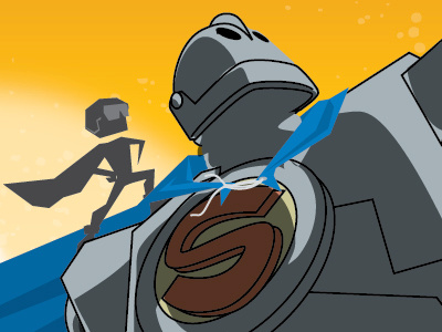 Iron Giant composition sketch giant hogarth hughes iron superman