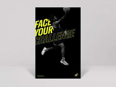 NBC Camp basketball brand branding poster sports training type typography