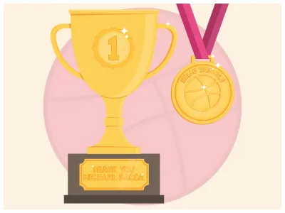 Hello Dribbble adobe illustrator graphic design hello dribbble vector winner