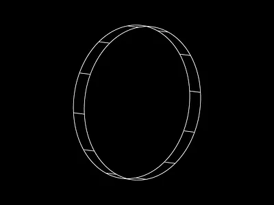 Circle circle dimension outline shape