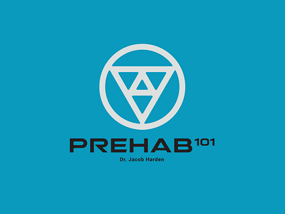 Prehab 101 branding fitness identity logo