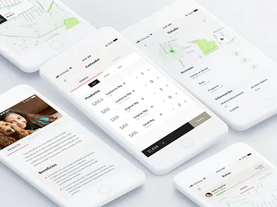 Workforce App cart description detail list map shopping