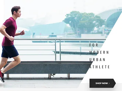 Singapore Sport Wear Store creative e commerce minimalistic simple sport