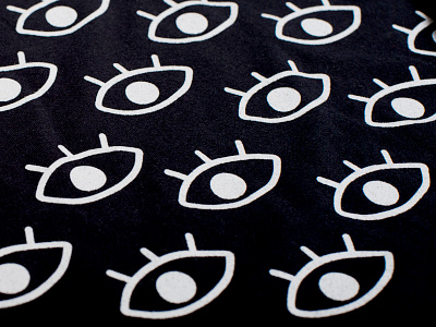 In/Visible Talks: Identity conference eye illustration tshirt