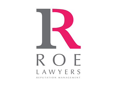 Nick Designer ROE Lawyers Branding branding lawyers logo roe