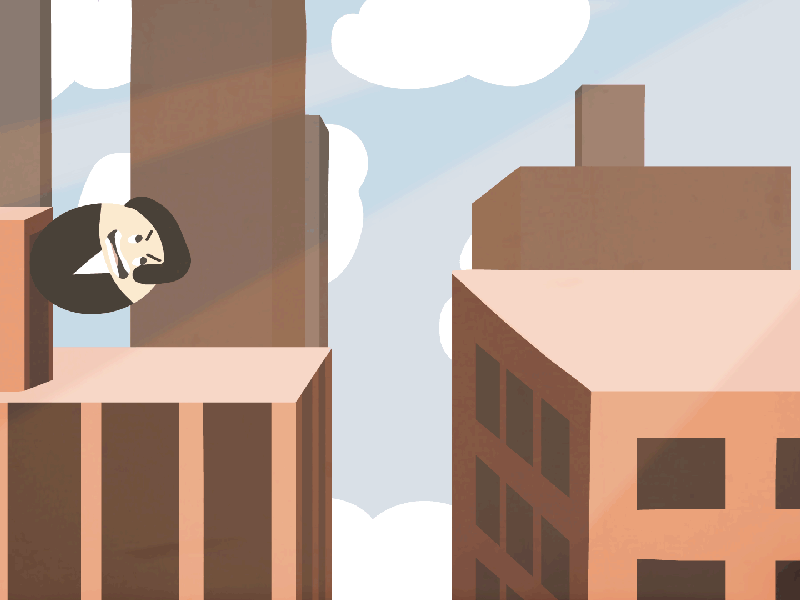 Day 2 - Ball Bounce Across Screen 2d animation animation cel animation flat flat animation frame by frame traditional animation