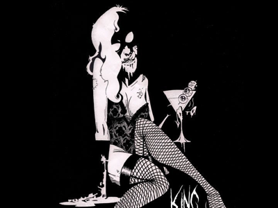 King Street Studios character design illustration inks