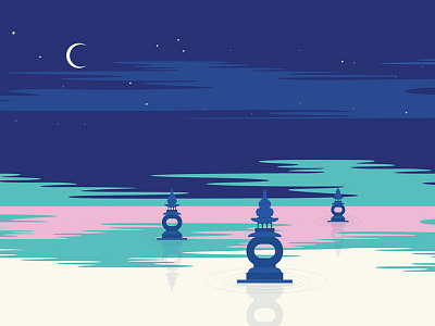 An illustration of the west lake. illustration，west lake