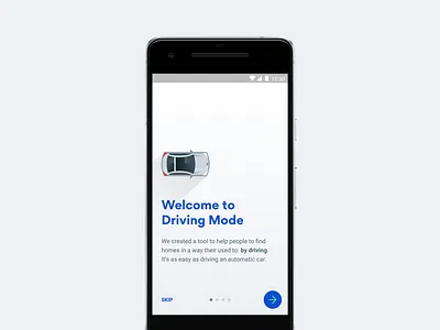 HAR.com Driving Mode Onboarding android illustration interface design mobile mobile design ui ui design