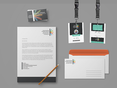 Practical Synthetic Prosthetics Group LLC Stationery branding logo stationery