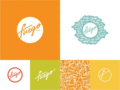 Fuego To-Go Foodtruck branding campaign design food truck design identity