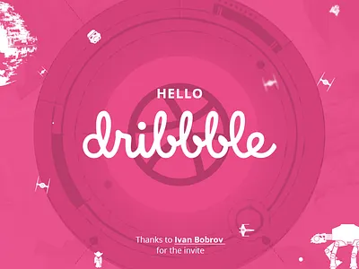 Hello Dribbble dubet