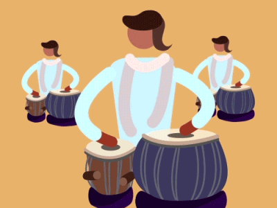 Jugalbandi loopinggif tabla