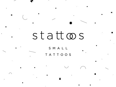 Small Tattoos blog brand branding identity instagram logotype noise tattoos