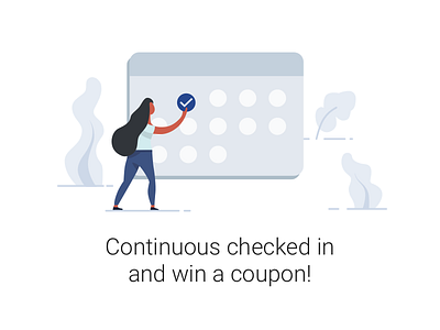 Check in illustration check illustration