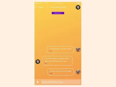 Verbal™ Messaging App - Brand Identity & UI Design app brand chat design development frontend identity javascript messaging startup ui ux