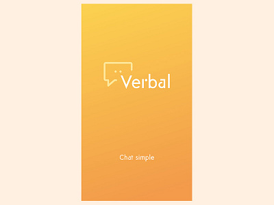 Verbal™ Messaging App - Brand Identity & UI Design app brand chat design development frontend identity javascript messaging startup ui ux