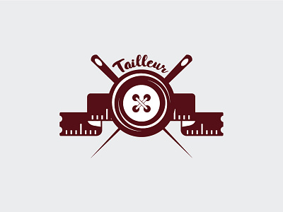 Tailleur- logo concept clothes fashion logo monogram tailor