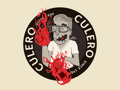 Culero draw illustration ink logo vector vectorlogo