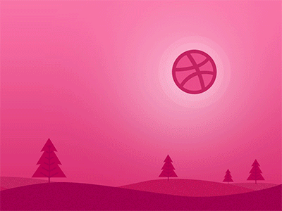 Hello Dribbble animation dayandnight graphics illustration