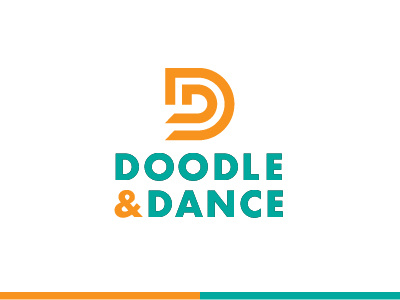 DOODLE & DANCE - LOGO DESIGN brand brand identity branding design icon illustration logo designer logos type typography vector web