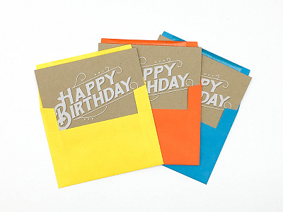 Happy Birthday Card card happy birthday type typography