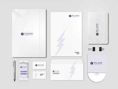 Branding Package for an Electrical Company branding design layout logo package