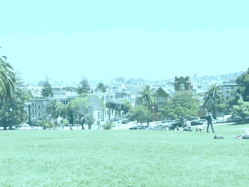 San Francisco Houses Gif 3d california cinema 4d graphic home houses icon illustration san francisco vacation
