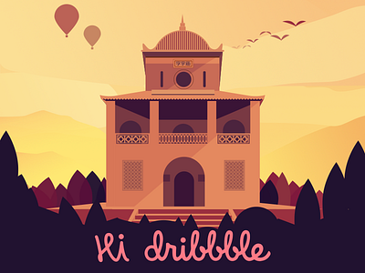 Hi dribbble dribbble hallo hi