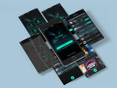 injoy app app injoy interface ios pixelycodigo ui