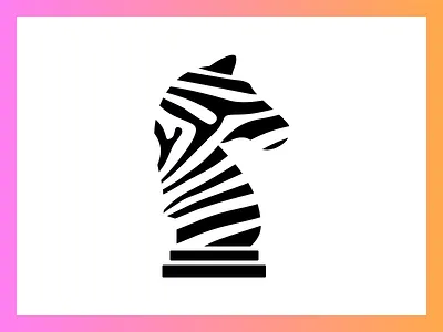 Zebra X Chess black chess silhouette white zebra zoo
