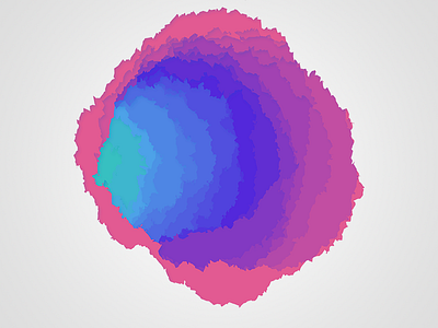 Tectonic divide abstract color gradient colors core depth descent digital gradient not watercolor portal