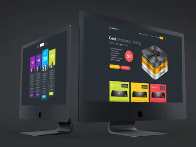 Cocohost cloud coco dark harddisk hosting server template