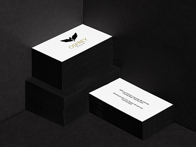 Ospreypens Logo Design business card clean design graphic logo typography