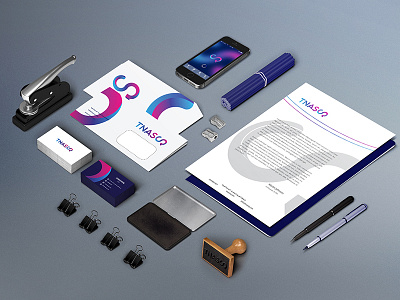 Tnasoq's Visual Identity agency behance brand creative design freelance idea identity logo stationary