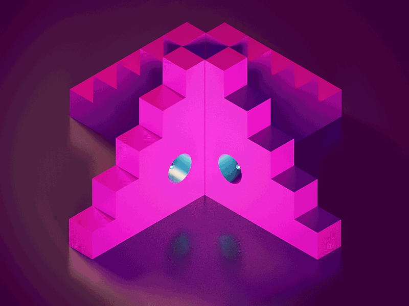 Example of C4D Xperience 1 - Stairs