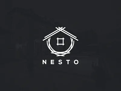 Nesto artwork brand identity coreldraw creative graphic design illustrator logo mortgage nest photoshop real estate tshirt