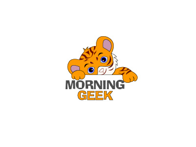 Morning Geek charakter logo