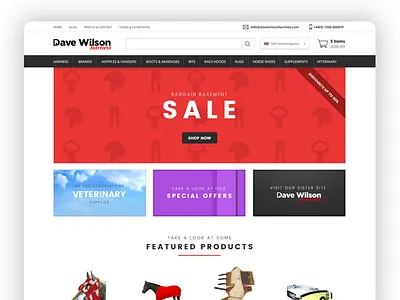 Giddy'up Horsey! design ecommerce ui ux web