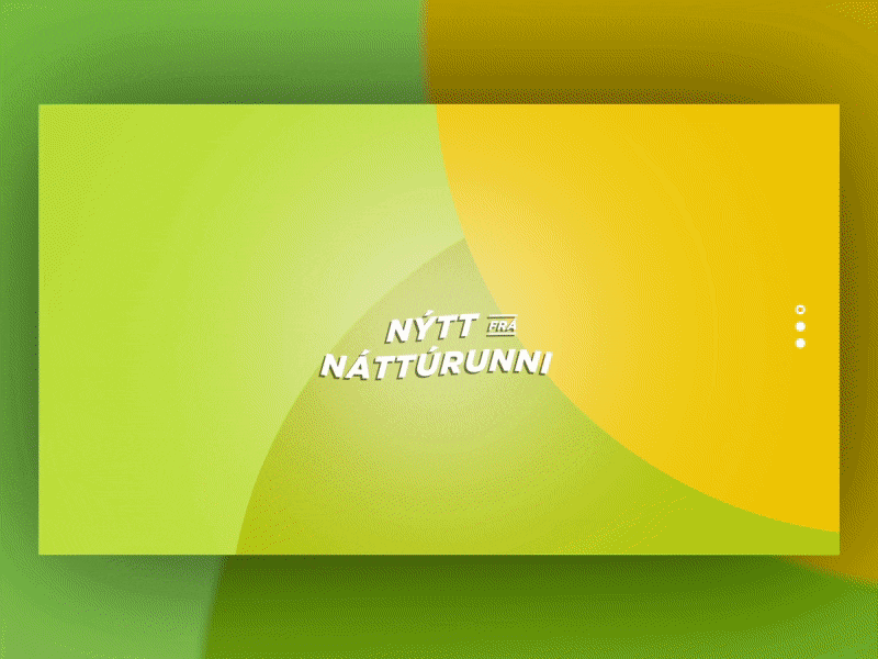 AVA Landing Page animation berry colorful html5 iceland lime orange parralax product strawberry water webflow