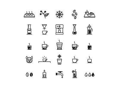 OOP Café coffee drink icon machine oop pack tea