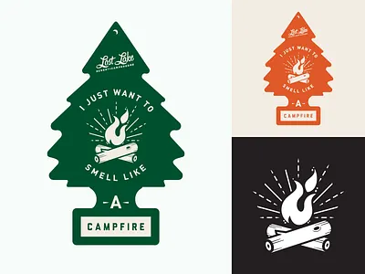 Lost Lake Resort & Campground - '18 merch in progress alaska campfire camping merch mt. hood oregon resort scented tree screamin yeti work in progress