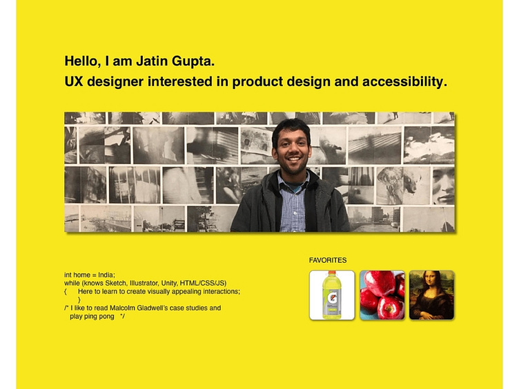 Quick facts by Jatin Gupta on Dribbble