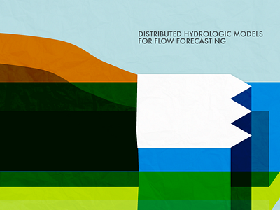 Distributed Hydrologic Models elearning geometric illustration science scientific