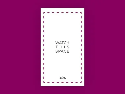 Daily UI #048: Coming Soon. coming soon dailyui