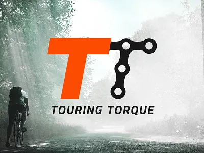 Touring Torque Logo cycling design logo torque touring